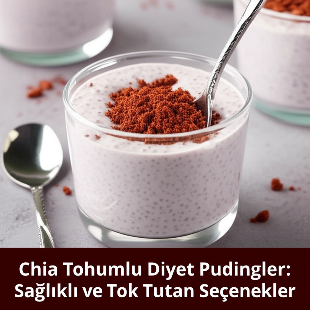 Chia Tohumlu Diyet Pudingler: Sağlıklı ve Tok Tutan Seçenekler