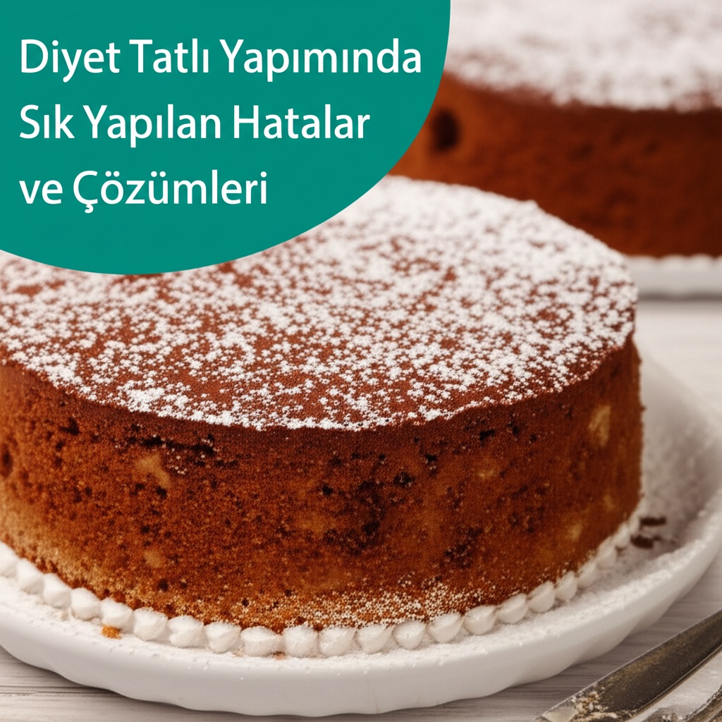 Diyet Tatlı Yapımında Sık Yapılan Hatalar ve Çözümleri
