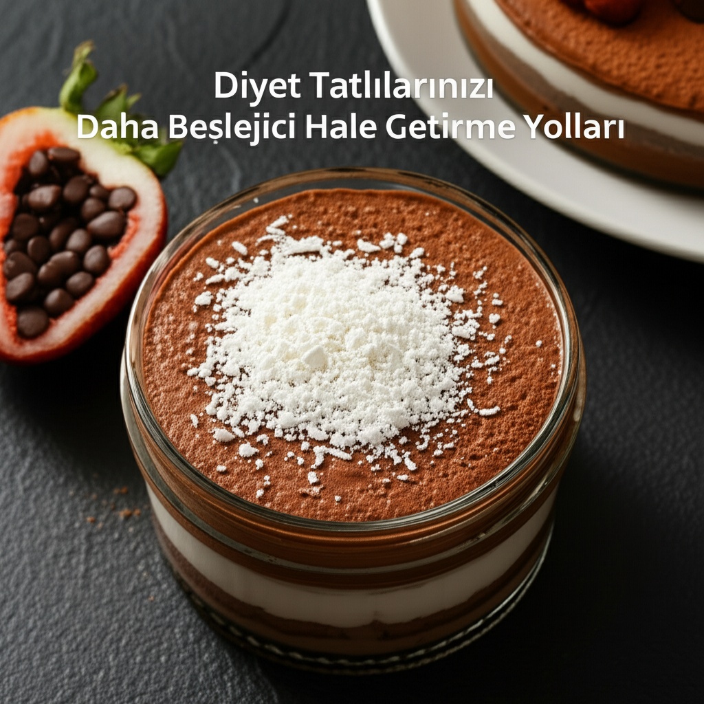 Diyet Tatlılarınızı Daha Besleyici Hale Getirme Yolları