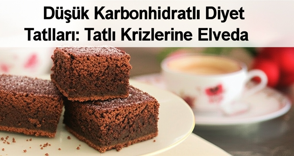 Düşük Karbonhidratlı Diyet Tatlıları: Tatlı Krizlerine Elveda