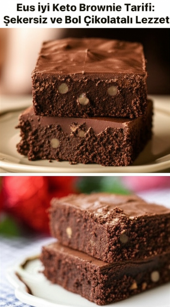 En İyi Keto Brownie Tarifi: Şekersiz ve Bol Çikolatalı Lezzet