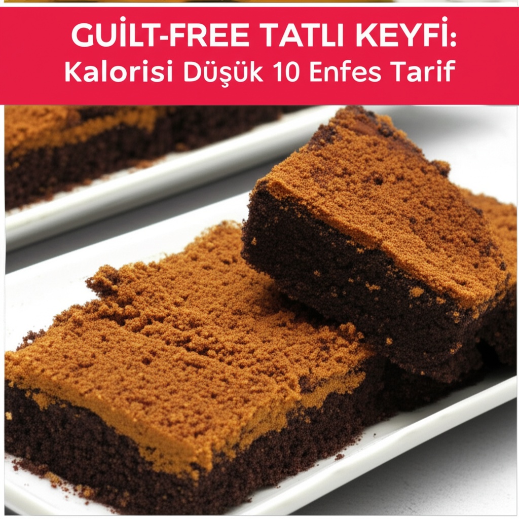 Guilt-Free Tatlı Keyfi: Kalorisi Düşük 10 Enfes Tarif