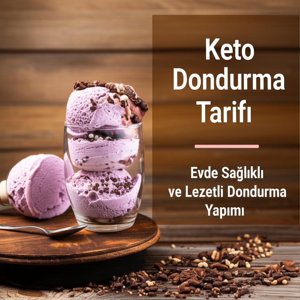 Keto Dondurma Tarifi: Evde Sağlıklı ve Lezzetli Dondurma Yapımı
