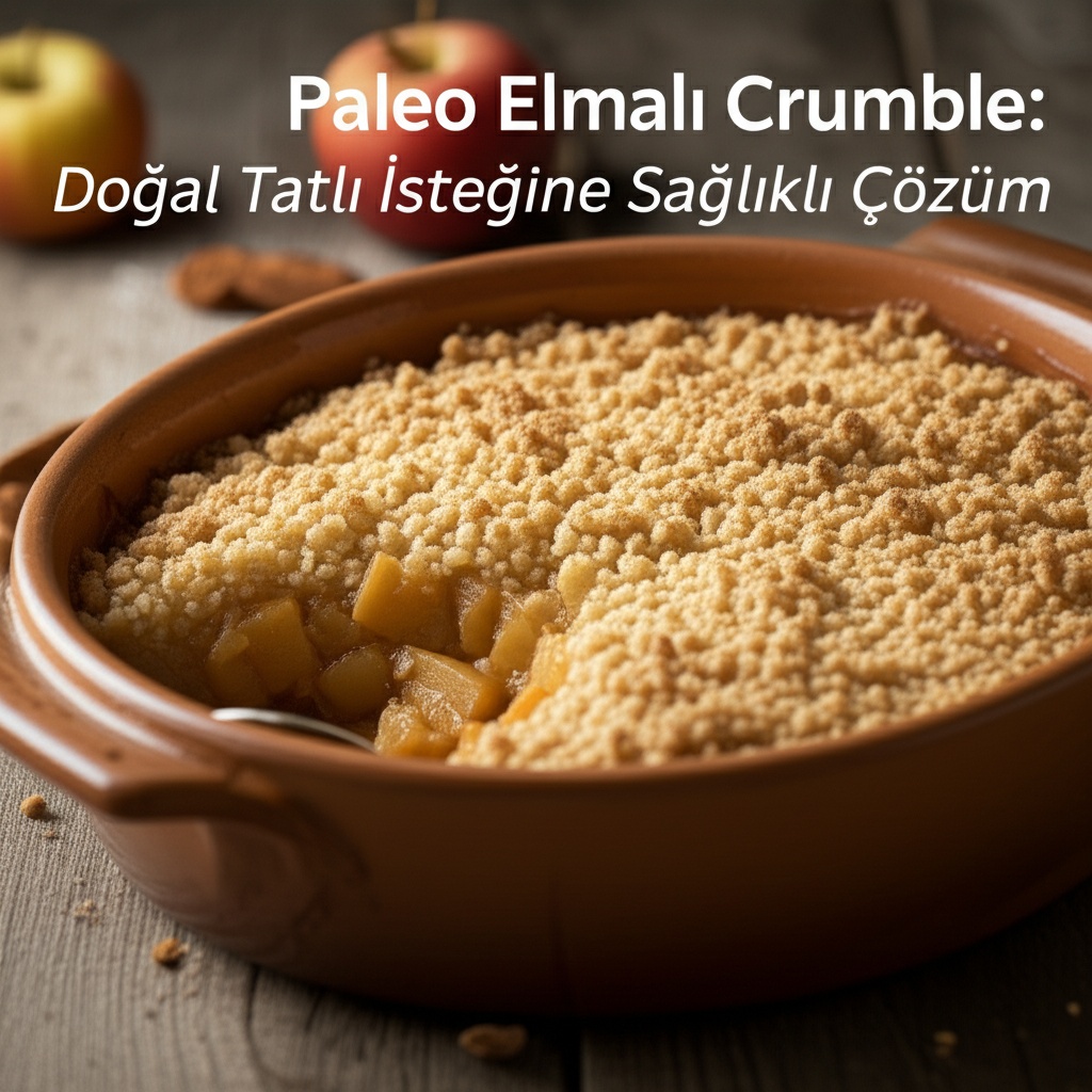 Paleo Elmalı Crumble: Doğal Tatlı İsteğine Sağlıklı Çözüm