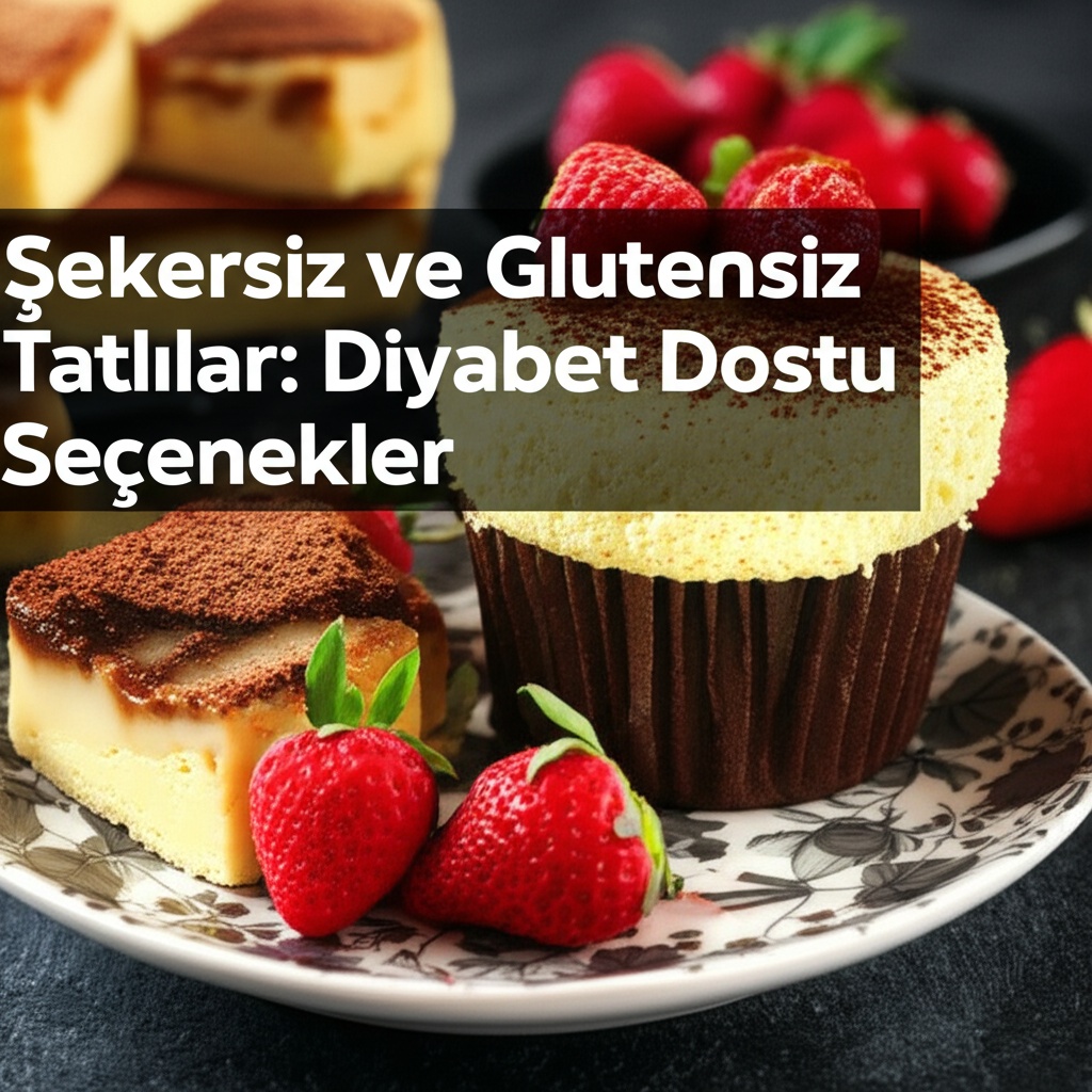 Şekersiz ve Glutensiz Tatlılar: Diyabet Dostu Seçenekler